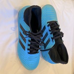 Predator (adidas) soccer cleats. Women's fit more like a 7, Mens more like a 5